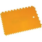 PVC Notched Adhesive Spreader, Four-Sided / pc