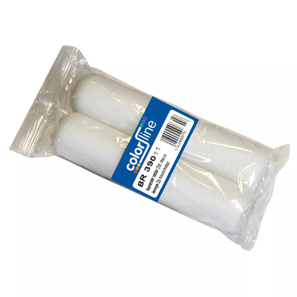 2 foam paint roller sleeves 110mm per...