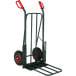 Diable acier roue gonflable  250kg + bavette repliable / pce