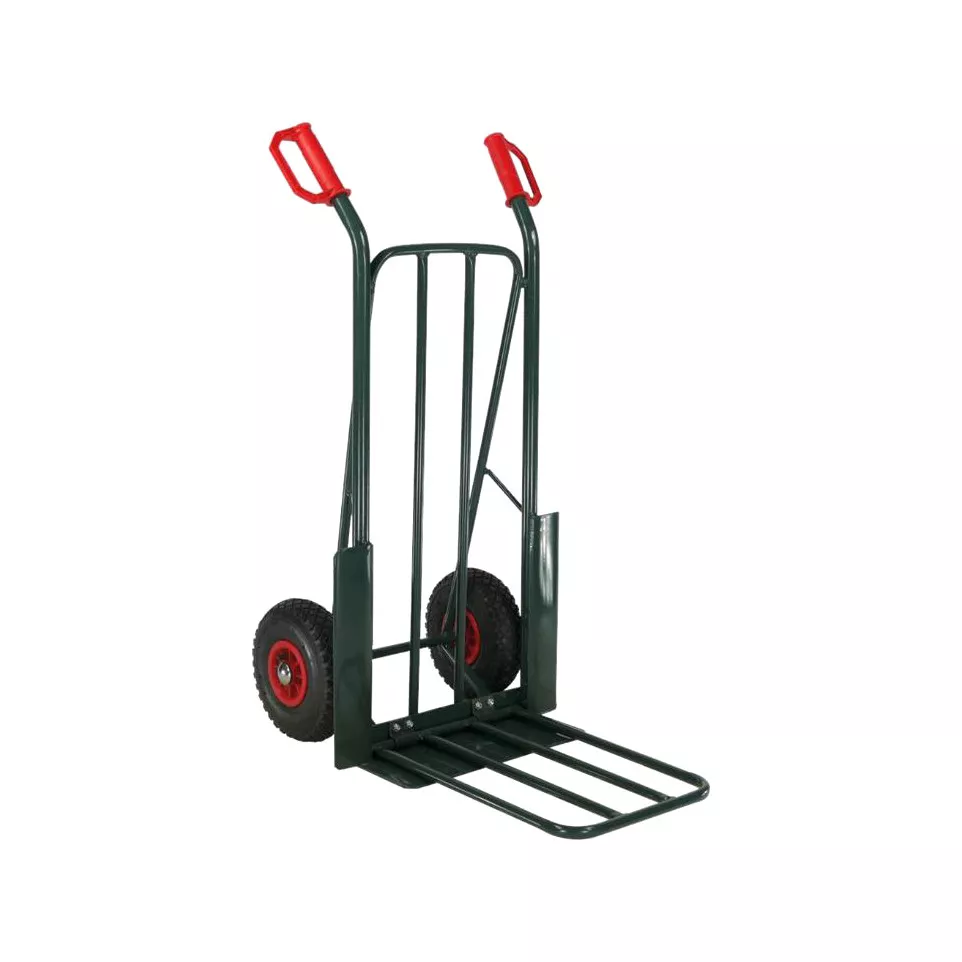 Diable acier roue gonflable  250kg +...
