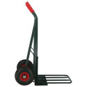 Diable acier roue gonflable  250kg + bavette repliable / pce