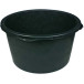 Black Plastic Mortar Tub 65 L / pc