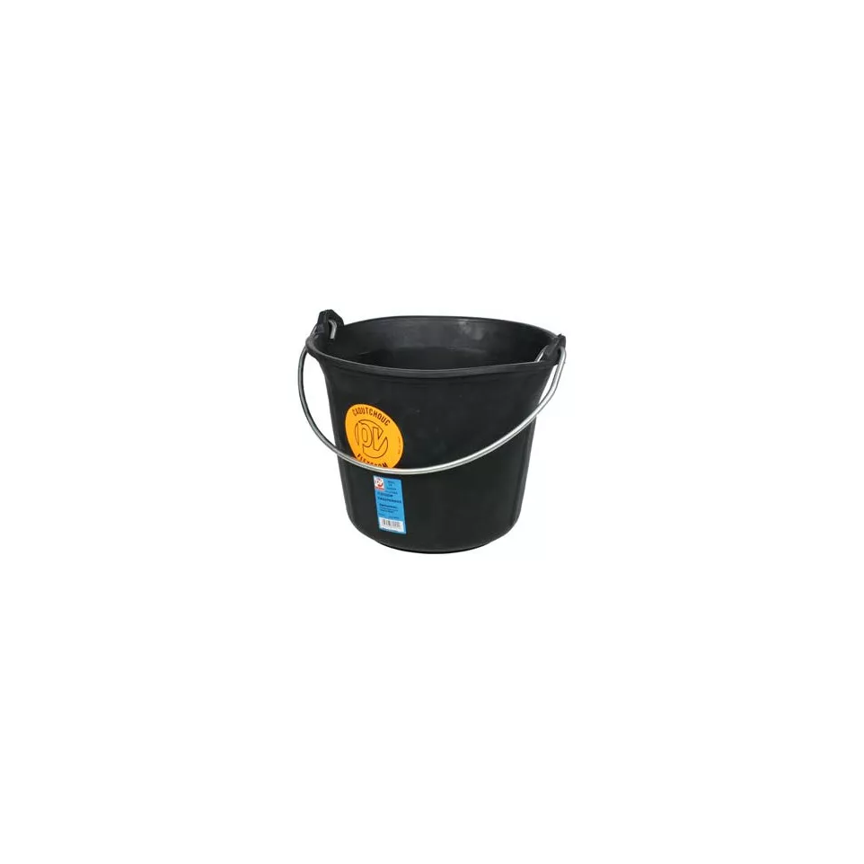 Black Rubber Flexogom Mason Bucket 11...
