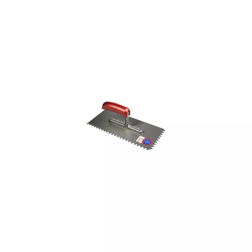 Plâtresse dentelée 6x6mm avec manche...