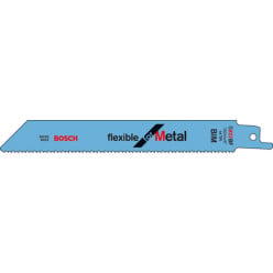 lames pour scie sabre Bosch S922BF pour le métal 150mm / 25pce