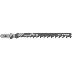Decoupeerzaagbladen Bosch T144D / 25pce
