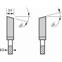 Lame de scie circulaire pour scies à onglet et radiales Bosch Optiline Ø216mm / pce