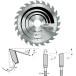 Lame de scie circulaire HM Bosch OptiLine Ø160mm / pce