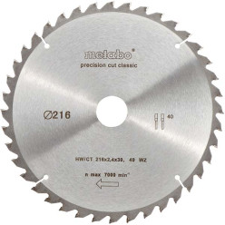 Lame de scie circulaire Metabo Ø254mm / pce