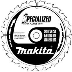 Makita Circular Saw Blade for Wood SP6000J 165mm per piece