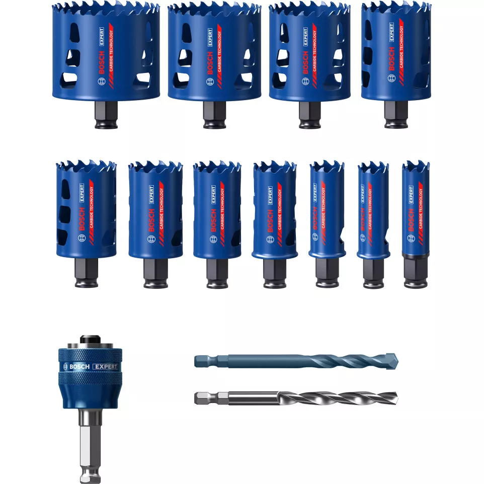 Bosch 11 Piece Carbide Hole Saw Set...