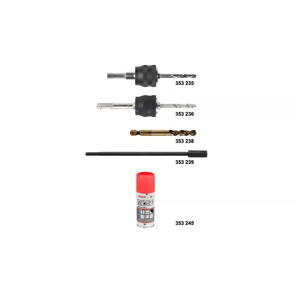 Bosch HSS Pilot Drill Bit with Hex...
