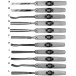 Ciseaux de sculpteur Kirschen bombé, droit 6mm / pce