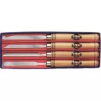 Jeu de 4 ciseaux de tourneur Kirschen / pce