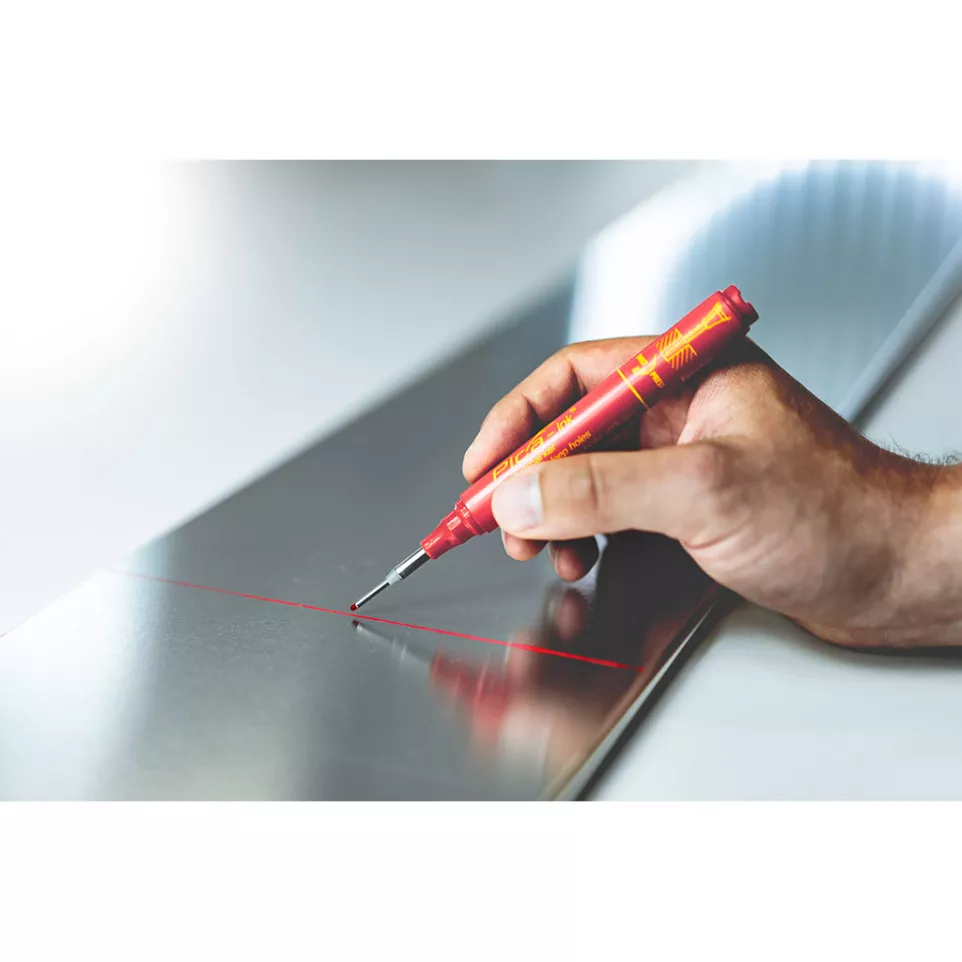 Universele marker Pica kleur Rood / pce