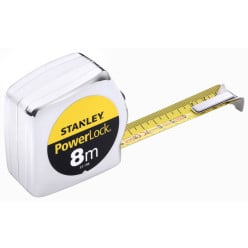 Mètre ruban Stanley PowerLock 8m / pce