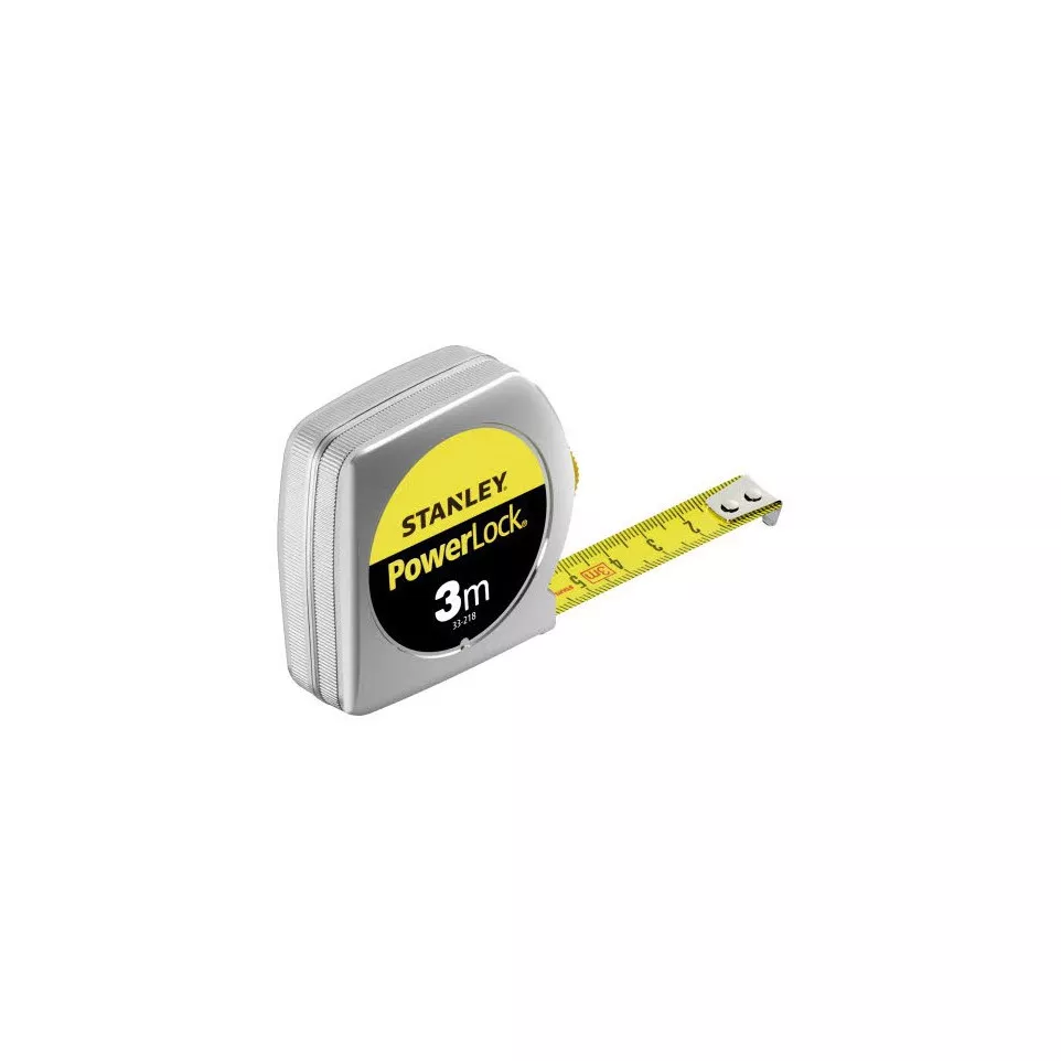 Stanley PowerLock rolmaat 3m / pce