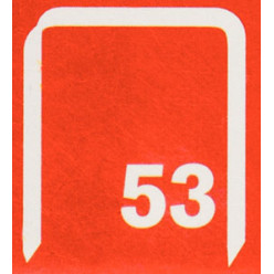 TYPE 53 Staples 16mm / 2400pcs