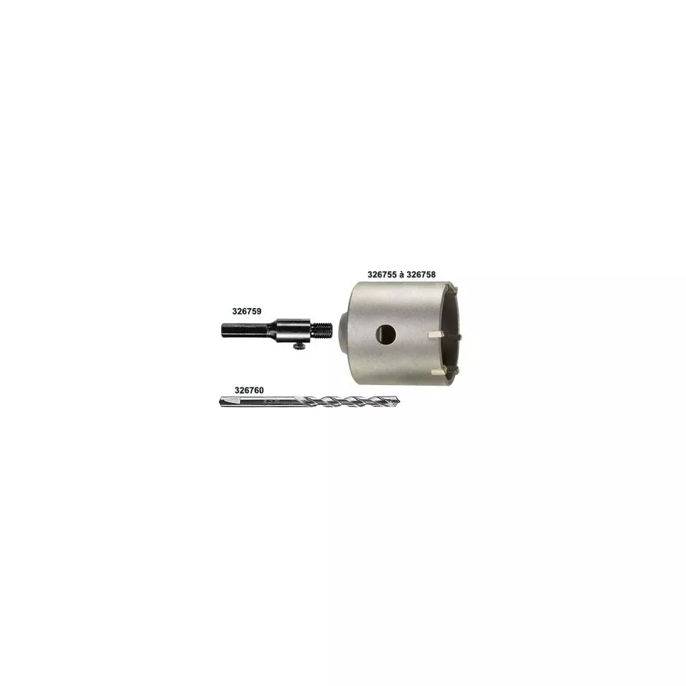 Bosch 6-Flat Shank Carbide Hole Saw...