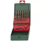 Coffret de 19 forets à métaux Metabo HSS-Cobalt / pce