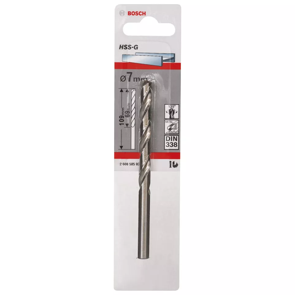 Metal Drill Bit Ø7mm per piece