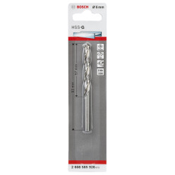 Metal Drill Bit Ø6mm per piece