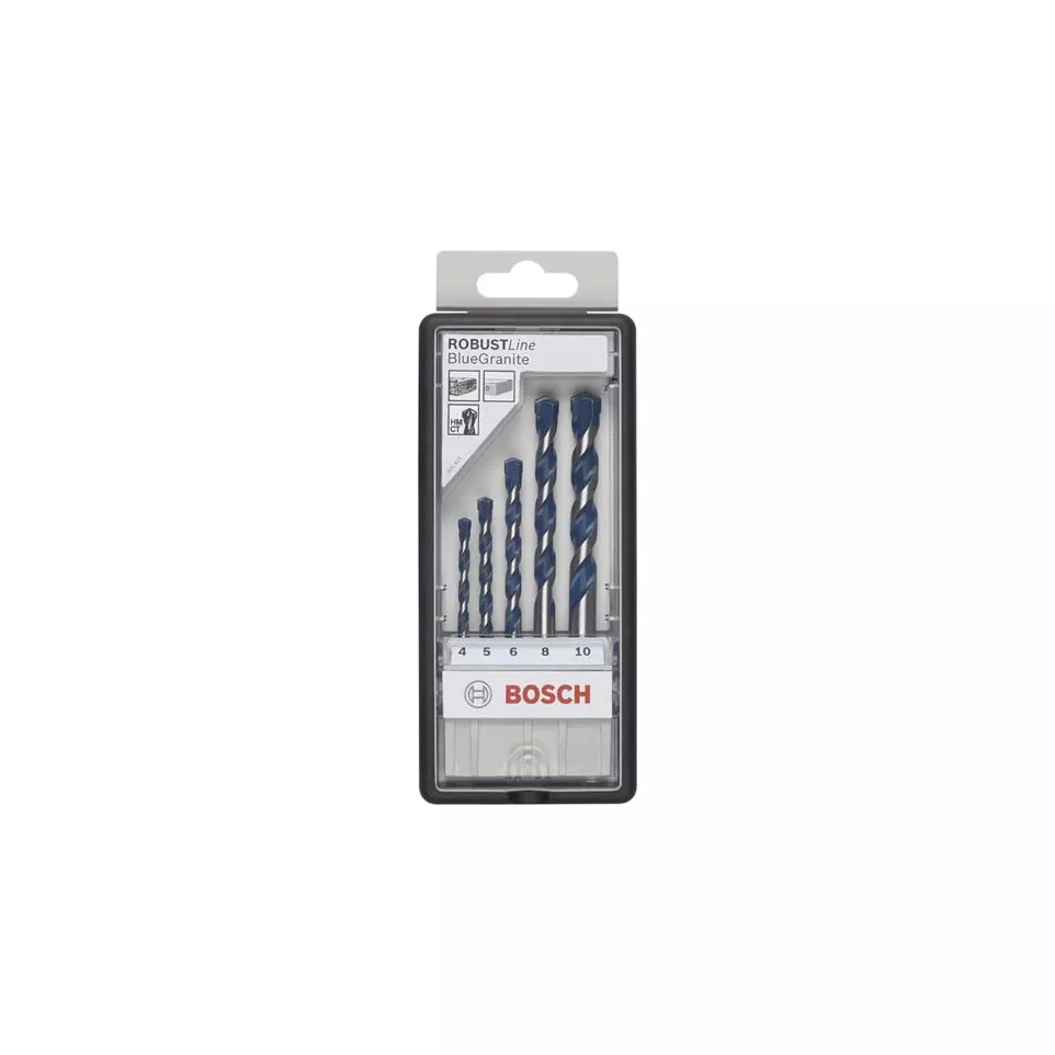 Set van 5 Bosch bluegranite...