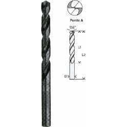 Long HSS Metal Drill Bit 6.5mm per piece
