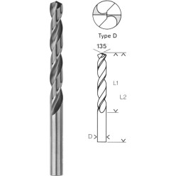 BOSCH kobalt metaalboor Ø11mm / pce
