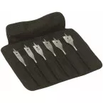 Bosch 6 Piece Flat Wood Drill Bit Set / pc