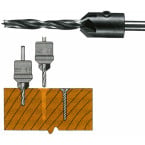 Opsteekfrees voor Ø3mm boor...