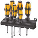 Wera Set of 6 Slotted and Phillips Screwdrivers / pcs