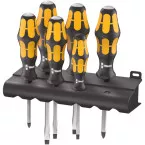 Wera set van 6 schroevendraaiers sleuf / PH / pce