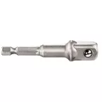 Dophouder 1/4'' > vierkant 1/2'' / pce
