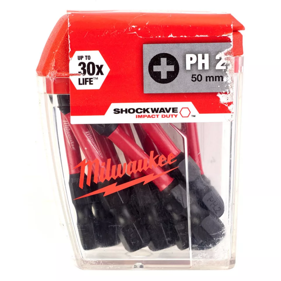 PH2 Impact Screwdriver Bit 50mm Pack...