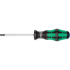 Tournevis hexagonal Wera à tête sphérique 6mm / pce
