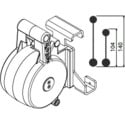 Roll&Fix Sumsteel Strap Housing for Roof Rack MTS Steel / pc