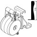 Roll&Fix SUMOSe2V riembox voor MOBIETEC 2M dakdrager / pce