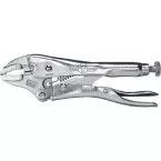 Locking pliers 125mm curved jaws with cable cutter per piece