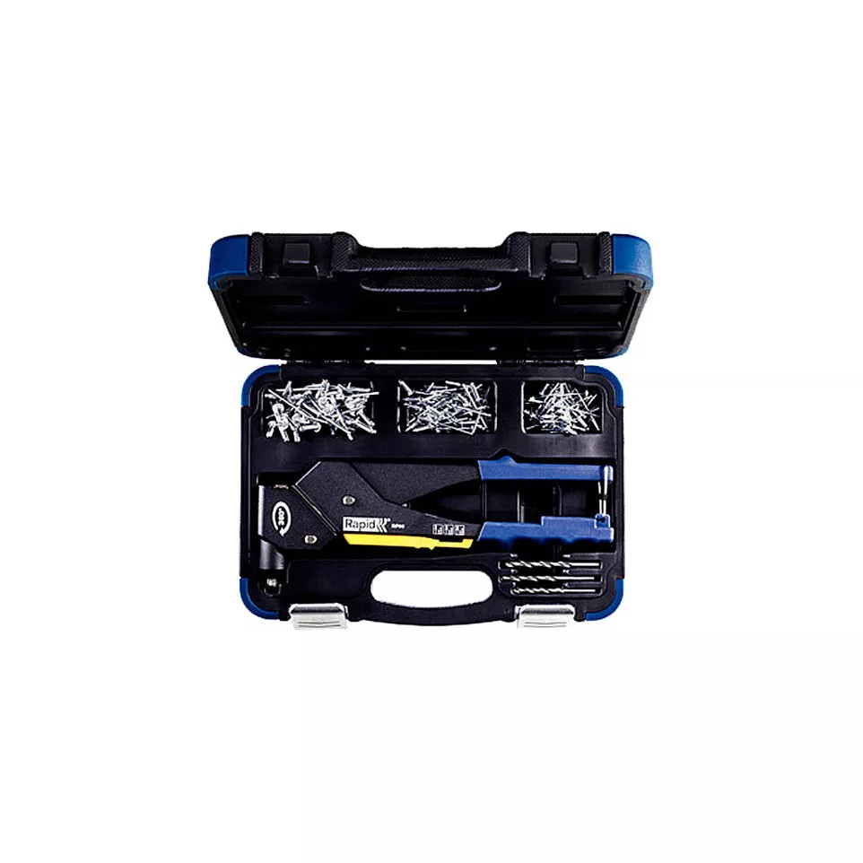 Riveting Tool Kit with 5x50 Rivets...