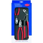 Knipex set van 3 krachttangen / pce