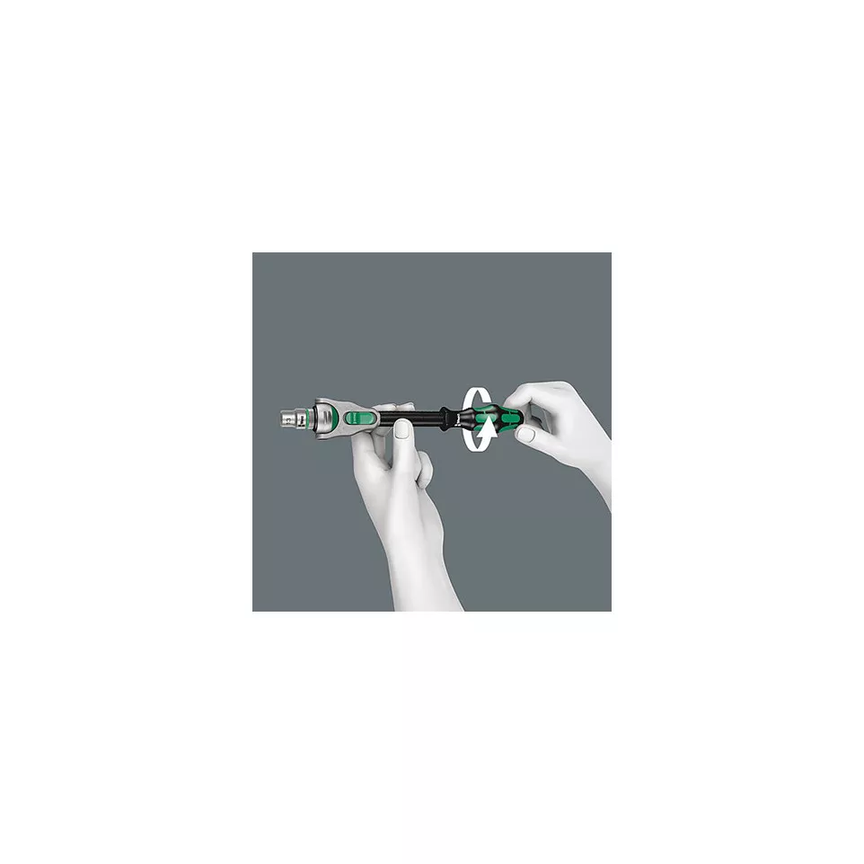 Ratelset 1/4'' Zyklop Speed Wera kit...