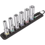 Wera Set of 6 Long Socket...