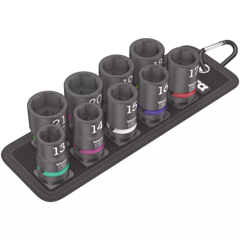 Wera Impaktor 9-Piece 1/2" Impact...