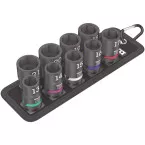 Set van 9 doppen WERA Impaktor 1/2'' voor slagmoersleutel. / pce