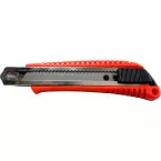 Cutter lame sécable 18mm poignée plastic auto-lock / pce
