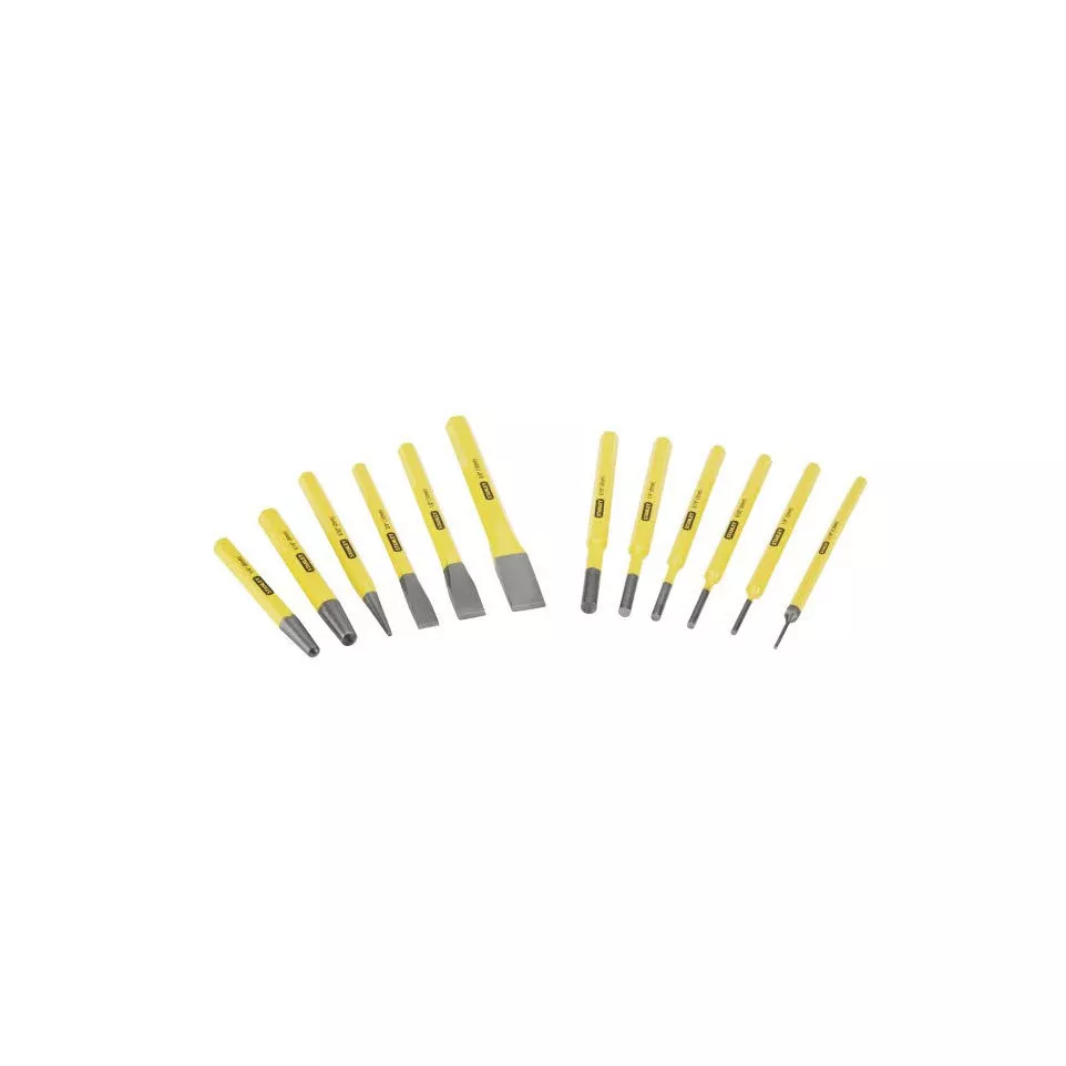 Stanley 12 Piece Chisel and Punch Set...