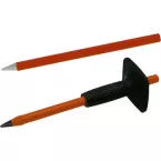 Herslijpbare betonbeitel 350mm met handvat / pce
