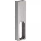 Support intermédiaire à suspendre pour barre rectangulaire inox look brossé / pce
