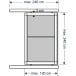 CanDo Standard Sliding Mosquito Screen Kit 1200 x 2400 mm with Top and Bottom Tracks White per piece